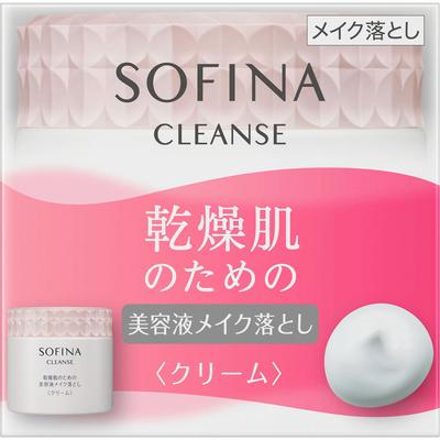 Kao Sofina Sofina Removedor de maquiagem para pele seca [Creme] 200g Removedor de maquiagem (Creme) Sofina Face Wash Use sem molhar as mãos ou o rosto. 2. Nós recomendamos