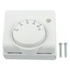 Temperature Switch Thermostat L83 X H83 X T31mm Room Temperature Controller White 220V AC For Hotel Restaurant Brand New