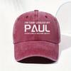 Unisex Classic Baseball Cap Adjustable Breathable Trucker Hat Fashionable Dad Hat