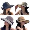 Summer Bucket Hat Cotton Sun Hat Birthday Gift for Women Girls Driving Sunhat for Travel Hiking Shopping Summer Hat