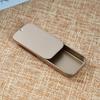 Tinplate Mini Metal Box Slide Cover Storage Box Wedding Jewelry Pill Cases Portable Tin Boxes Container Cosmetic Organizer