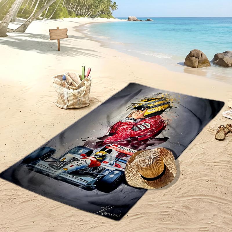 Avatar State Printed Beach Towel Quick Dry Soft TowelPortable Large Rectangular Beach Blanket for Travel Swimming Pool