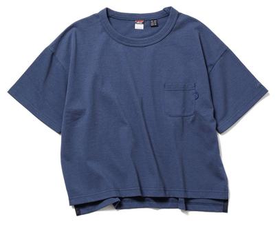 Camiseta Eco Híbrida talla WL NVY [NANGA] (De las mujeres)