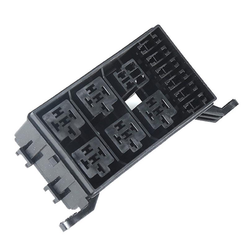 Cutie Relee Auto cu 12 Sloturi 6 Atc/Ato 6 Relee Standard Lame Siguranțe Suport Bloc