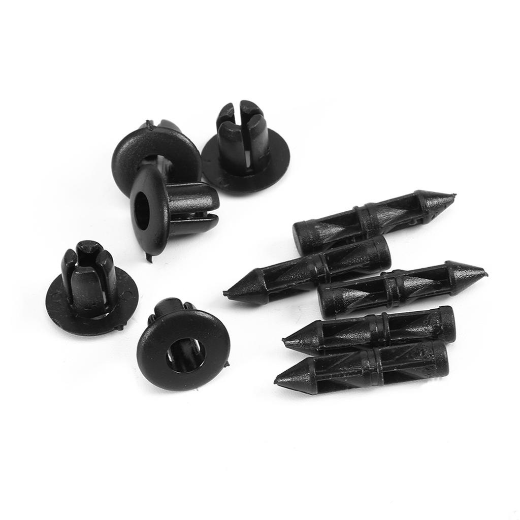 Plastic Rivet Clips   Car   Clips Set 6mm for     Motorcycles