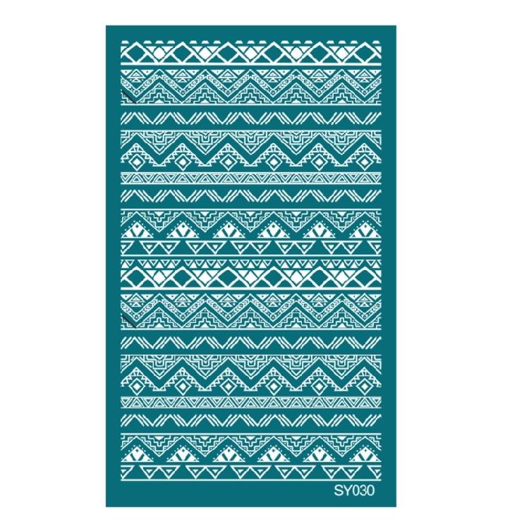 Leaf Animal Silk Screen Stencils for Clay DIY Printing On Clay Jewelry Earrings