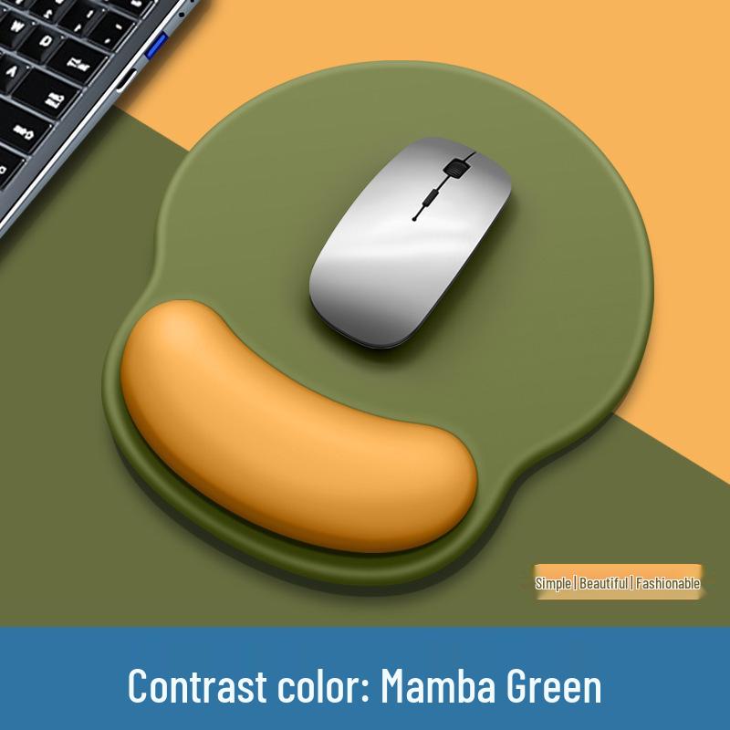 Gradient Silicone Wrist Rest Mouse Pad: Non-Slip, Ergonomic Support for Men & Women, Office Desktop Use