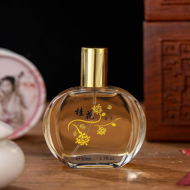 Духи женские духи Osmanthus женские стойкие легкие ароматы свежие натуральные духи с жасмином и лилией 50ml