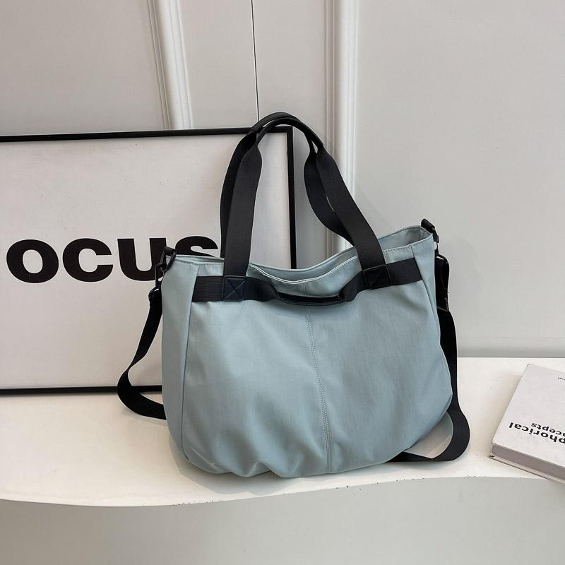 Handheld Large Capacity Casual Tote Bag for Women's Summer Work Commuting Single Shoulder Bag Simple and Versatile Trend