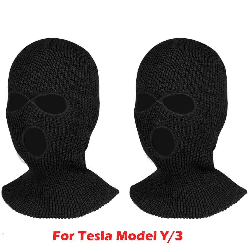ISGTDRM Suitable For Tesla Model Y 3 Car Seat Cover Personalized Fun Hat Interior Modification Sentinel Mode Motorcycle Headgear