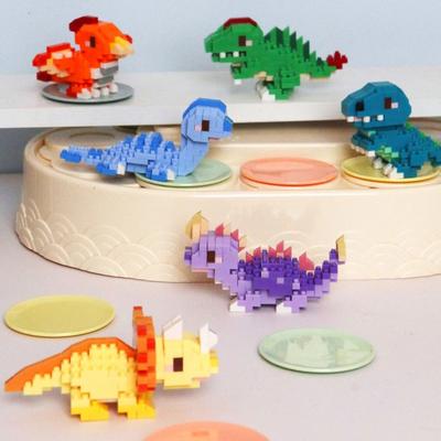 Animals Toys Cute Dinosaur Diamond Mini Bricks Models Micro Blocks DIY Assembled Children Toys Birthdays Gifts