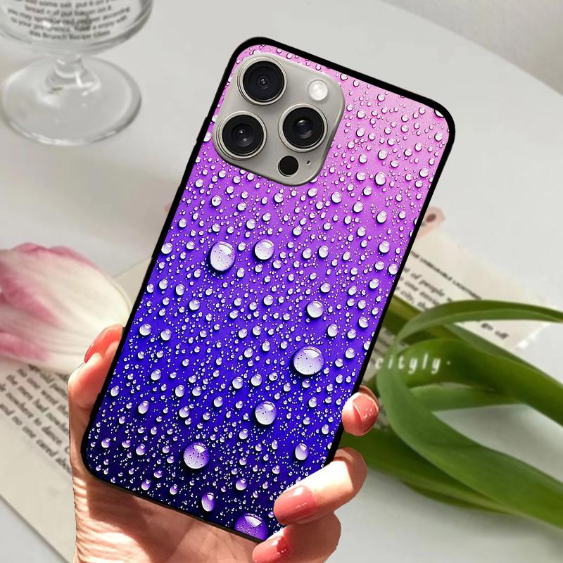 Popular Patterns For iPhone 15 Plus Case On iPhone15 Soft Silicone TPU Phone Cover For iPhone 15 Pro Max Protector Coque Funda