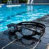 Adults Swim Goggles with Storage Case Waterproof No Leakage Anti-Fog UV Protection Clear Lens Men Women Swimming Goggles Eyewear