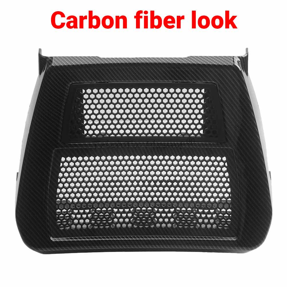 Motorcycle Gloss Black Front Chin Spoilers Lower Fairing Cooler Radiator Cover For Harley CVO Road Glide ST FLTRXSTSE 2024-2025