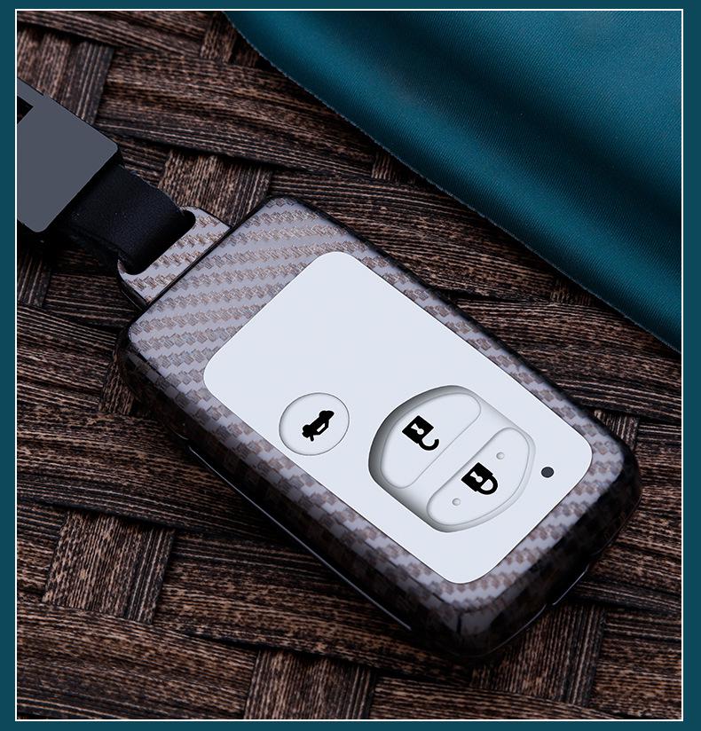 Compatible Key Case for Toyota Reiz, Yaris, Crown, Prius, 10/09 RAV4, and 86 Models