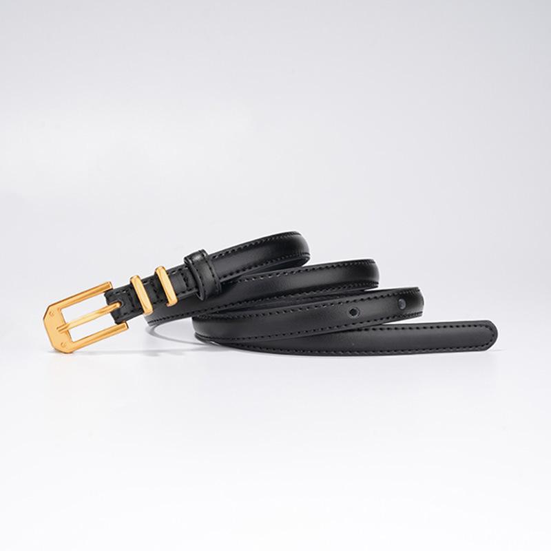 

Needle Buckle Belt for Women Genuine Leather Fashion Skirt Suit Belt for Women with Jeans Waist Seal Leather Belt 105cm