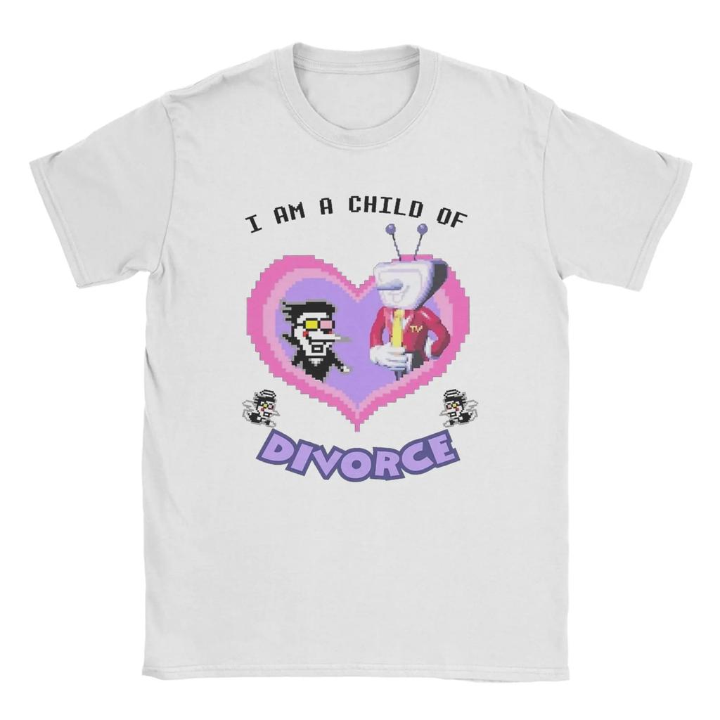 I Love My Girlfriend Mr Tenna T Shirt Summer Deltarune Game Spamton Harajuku T-Shirts Couple Tees Short Sleeve Tshirt
