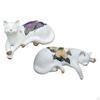 Cat Figurine Character Decoration Resin Crafts Desk Home Bookshelf Cabinet Office Lovely Collectible