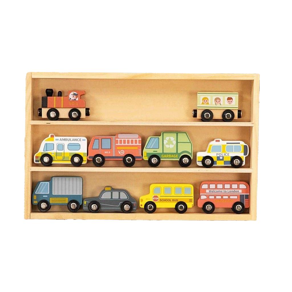 Tooky Toys Childrens/Kids Wooden Toy Set