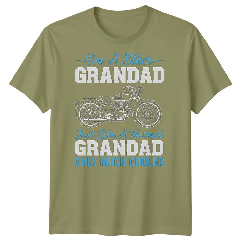 Im A Biker Grandad Just Like A Normal Only Much Cooler Unisexs Biker TShirt Tee