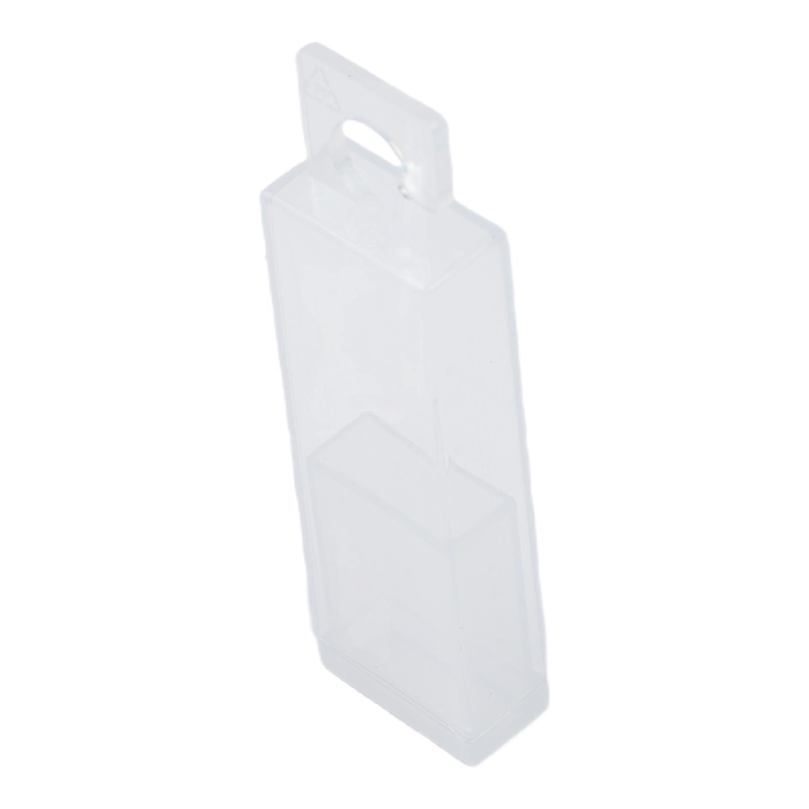

1PC Tool Parts Storage Lucency Box Rectangular Telescopic Box Tool Packaging Space-saving Box Twist Drill Box Accessories 1