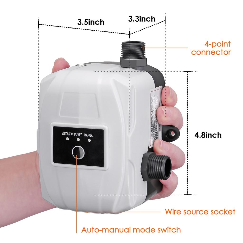 DC 24V 150W Pressure Booster Pump Auto Water Pump Connector Household For Tapwater Kitchen Sink Shower Head Booster Pump Kit