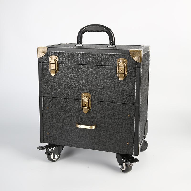 Профессиональная многослойная тележка для хранения тату- и нейл-инструментов с универсальными колесами с тормозами