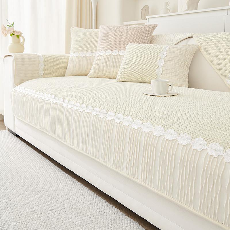 Corduroy Sofa Cushion Winter Thickened Non-Slip Sofa Cover Towel Simple Modern Washable Sofa Cover