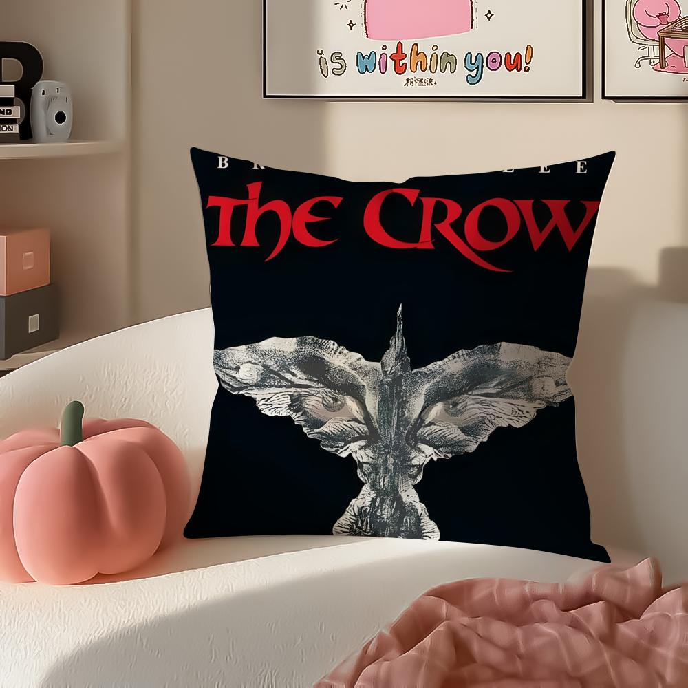 THE CCrowES Movie Cushion Cover Pillowcase Short Plush Invisible zipper Room Sofa Cushion Cover