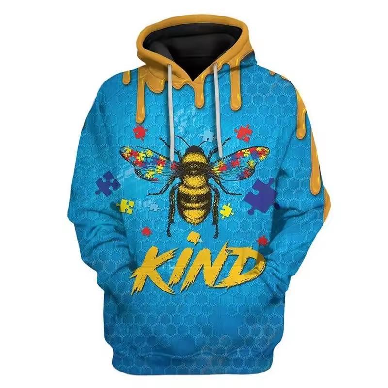 Pánská mikina s kapucí Volná mikina s kapucí Módní vzor 3D potisku tygra Topy 2024 Nová podzimní pánská mikina Y2k Mikiny pro muže