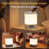 3 Modes Night Light Timer Function Bedside Lamp Atmosphere Dimmable Night Light  Nursery