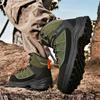 Men's shoes new winter velvet outdoor shoes running shoes men's thick-soled heightening military boots hiking hiking shoes