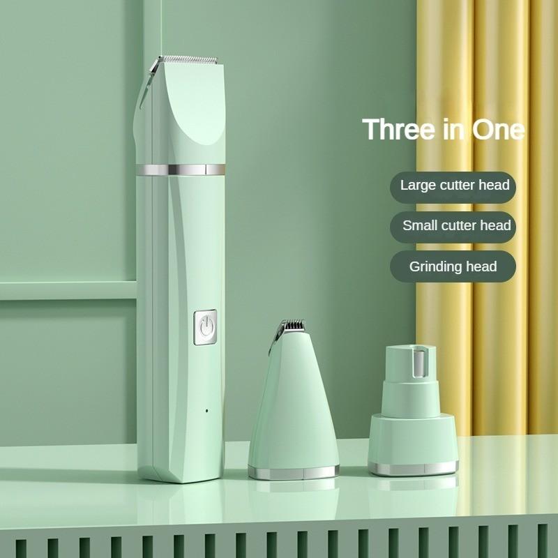 Silent Rechargeable Cat & Dog Electric Push Clipper Pet Shop Specific Haircut Machine Pet Electric Hair Clipper