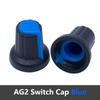 11PCS AG1 AG1 WH118 Potentiometer Knob Cap 6mm D Shaft Rotary Encoder Knob Multi Color Plastic Knob For WH118 Variable Resistor