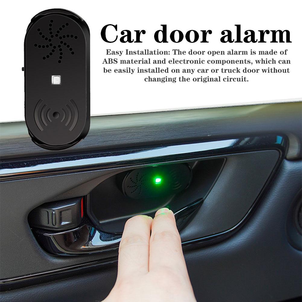 Car Door Alarm Door Open Opening Prompter Sensor Vehicle Alert High Sensitivity Sensor Loud Volume With Electronic Component