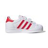 Adidas Originals Superstar Cf C Abrasion Resistant Abrasion Resistant Low top Kids' Skateboarding Shoes Red White FZ0643