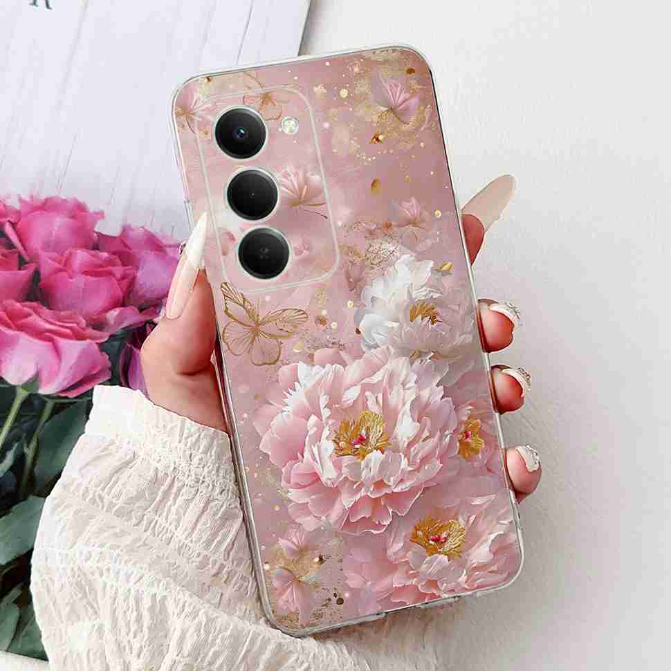 Case For Redmi 15 5G New Design Butterfly Flowers Shockproof Casing For Xiaomi Redmi15 Redmi 15 5G Soft Phone Back Cover