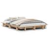 VidaXL Bed Frames 120x190 Cm Solid Pine Wood, Bedroom Furniture, Bed Base, Wooden Bed 350677