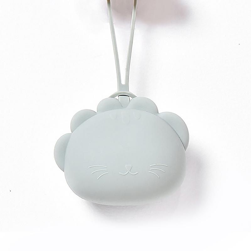 1 Adet Emzik Saklama Kutusu Bebek Silikon Emzik Tutucu Konteyner Kutusu Bebek Taşınabilir Emzik Emzik Zinciri Silikon Saklama Kutusu