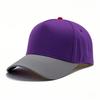 High-quality color matching pure cotton five-piece hardtop baseball cap embroidered light plate truck driver hat men's and women's casual hat