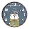 Children's Room Clock Cartoon Wall Clock Creative Clock Wall Hanging Home Living Room Quartz Clock 25CM
