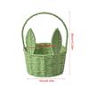 Unique Designs Lovely Rabbit Ears Handwoven Basket in  for Decorative and Practical Use Home Decoration Daily Use