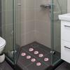 12Pcs Shell Shape Anti Slip Bathroom Stickers Self Adhesive Bathtub Decals Shower Non Skid Strip for Floor Pool Stairs Safety