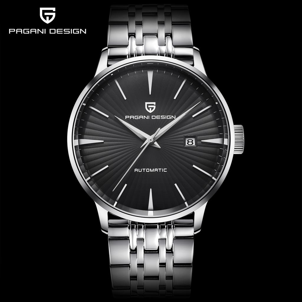 PAGANI DESIGN New Mechanical Watch Seagull 2813 Movement 43mm Stainless Steel Case 100M Water Resistance Men's Watch PD2770