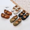 Newest Baby Toddler Leather Shoes Girls Princess Casual Soft Bottom Flats Children Spring Autumn Kids Shoes A