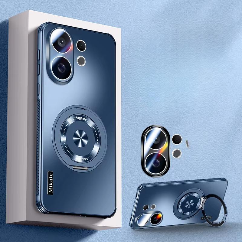 Für VIVO X200 FE Objektiv Kamera Folie Matt Hart Rückseite Hülle für VIVO S30 Pro Mini S 30 Magnetisch für Magsafe Ringhalter Ständer Abdeckung