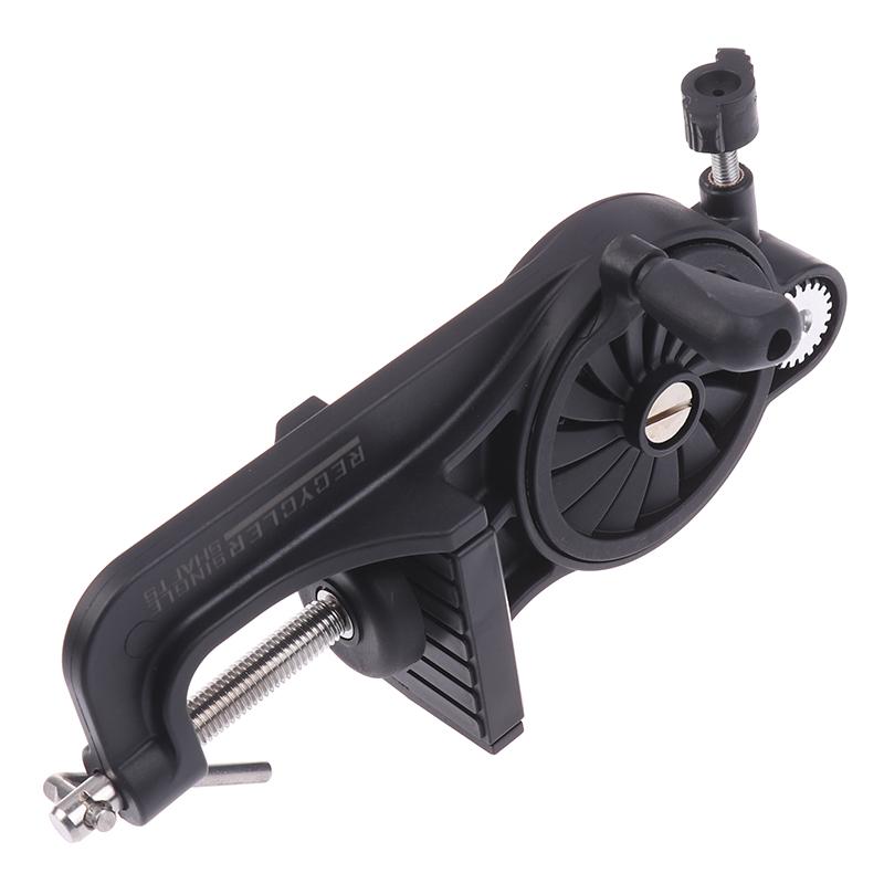 Portable Fishing Line Winder Table Clamp Reciprocating Spooling Machine For Line Wrapping Unwinding Reel Loader Fishing Tackle