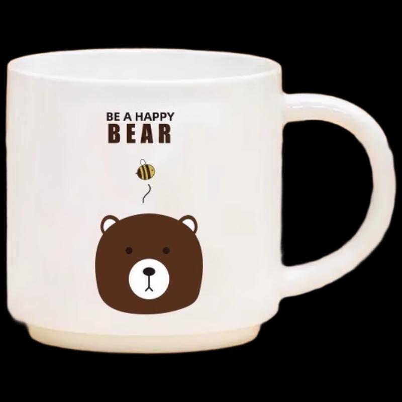 

He Yuxi 350ml Cartoon Ceramic Coffee Mug