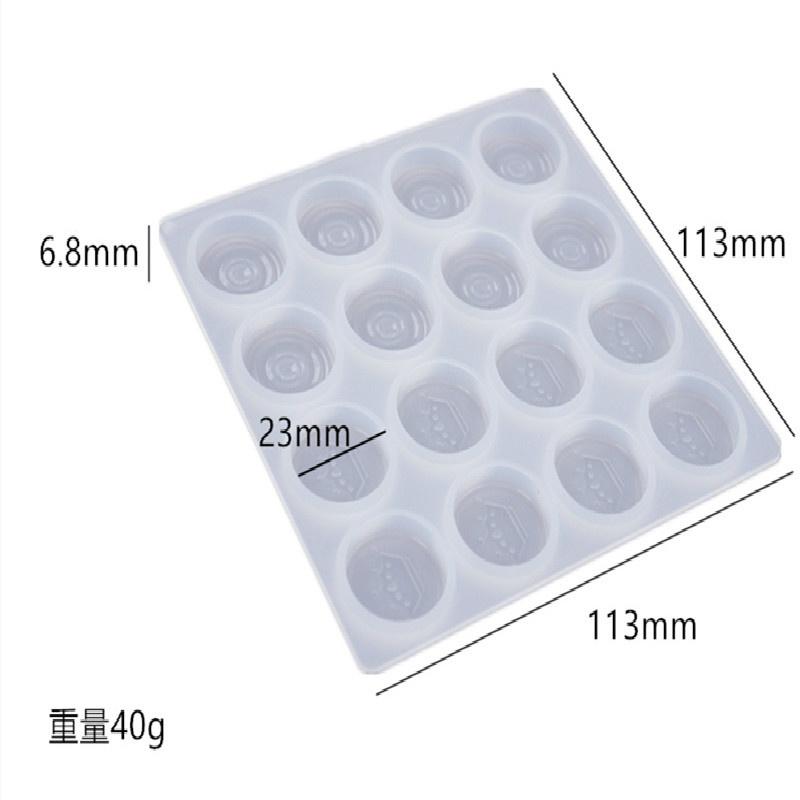 2Pcs Set Diy Epoxy Resin Mirror Silicone Mold for Chess Board Chess Pieces