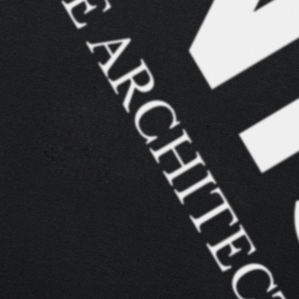 Funny INTJ The Architect Graphic T-shirts Men Women's Fashion Casual Tshirt 100% Cotton Loose Oversized Architecture T Shirt